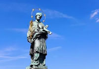 Скульптура Яна Непомуцкего (Jan Nepomucký) 